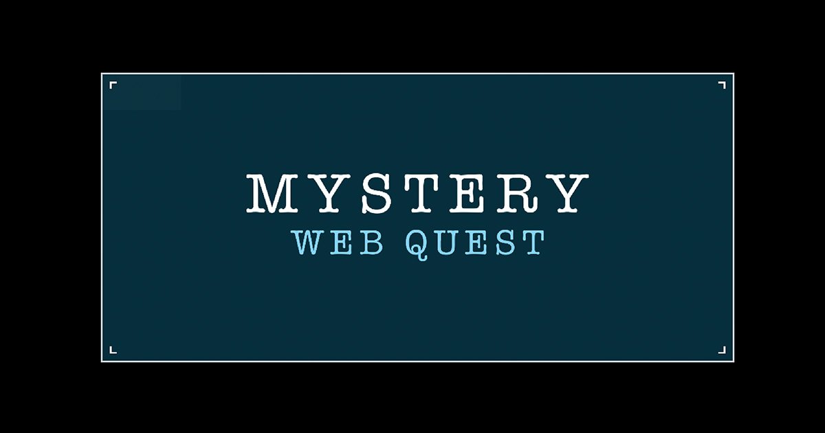 Image Mystery Web Quest